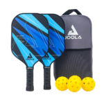 JOOLA PICKLEBALL SET BEN JOHNS BLUE LIGHTNING